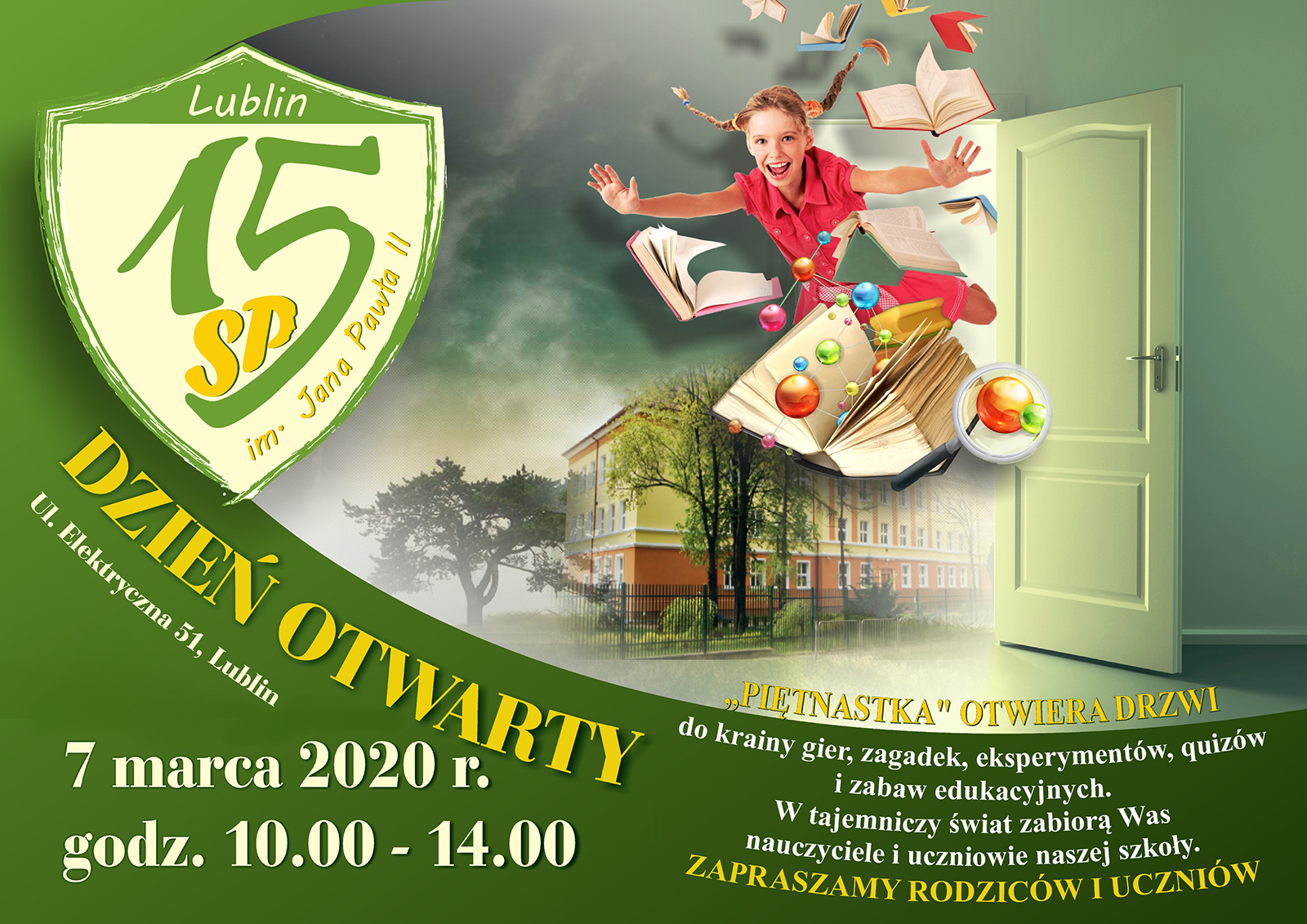 DNI OTWARTE plakat A4
