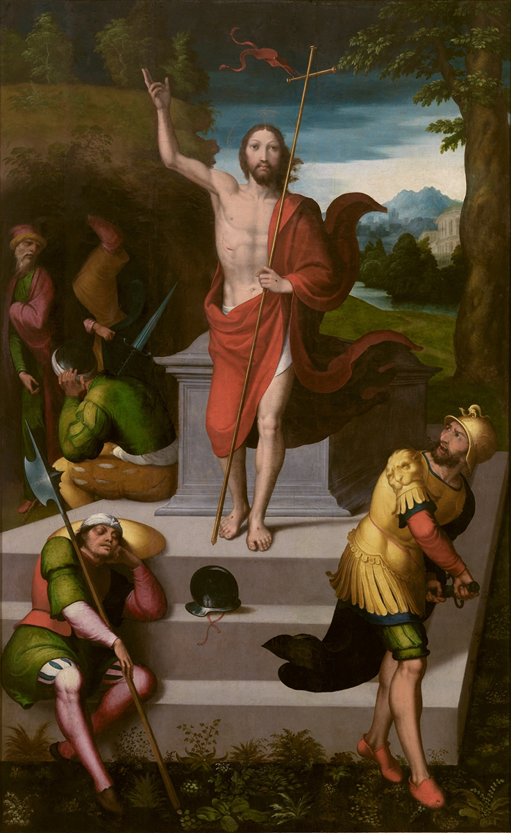 La Resurrección de Cristo de Juan Correa de Vivar Museo del Prado